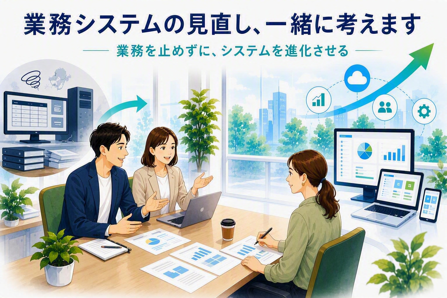 業務システム開発打合せ